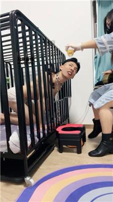 【南月女神】舔脏短靴-关狗笼-拴狗链 JS250326-43-绳艺套路资源网